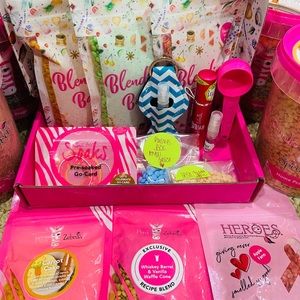Pink Zebra Bash Box